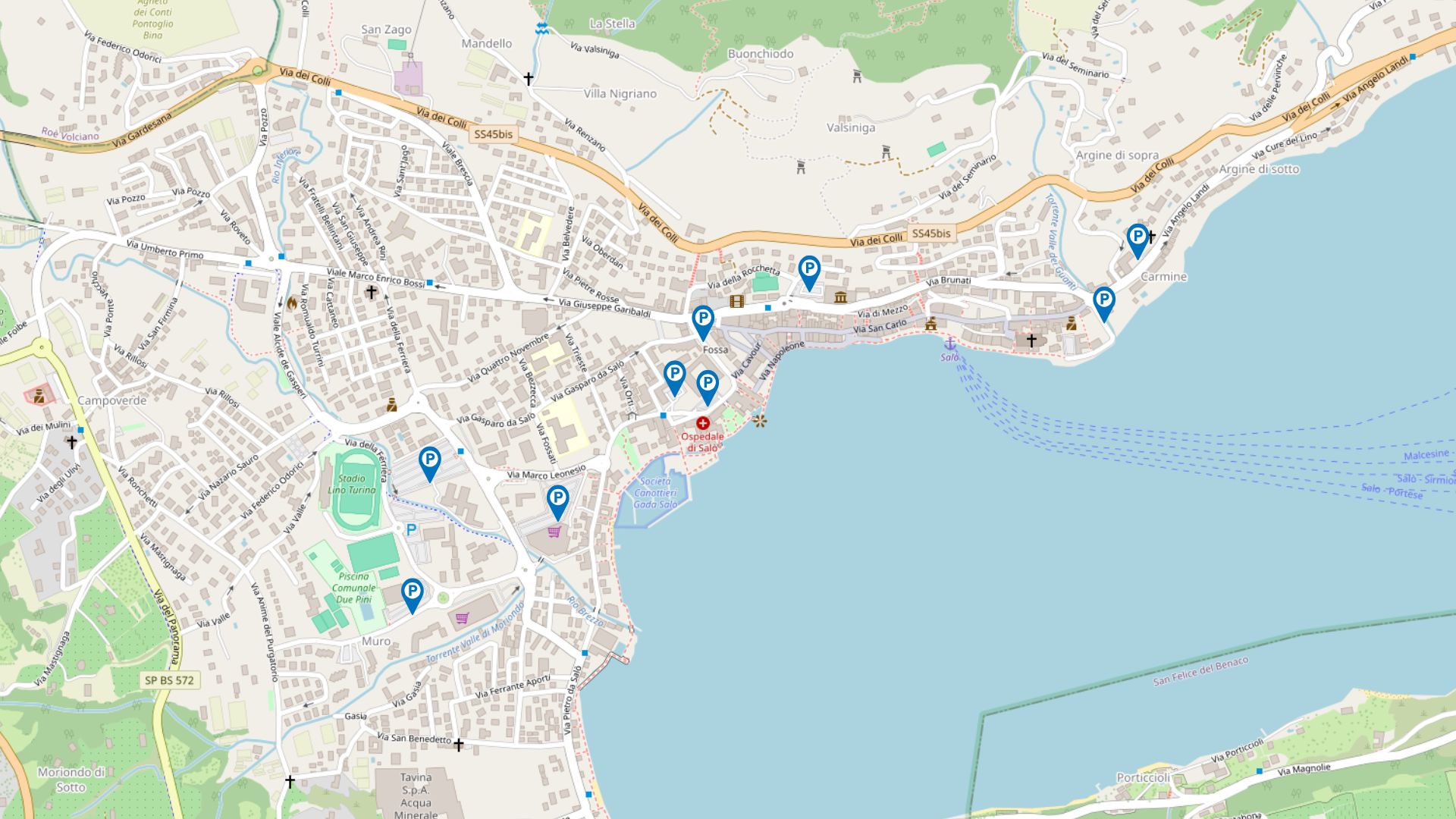 Parcheggi della Città di Salò Parcheggi della Città di Salò